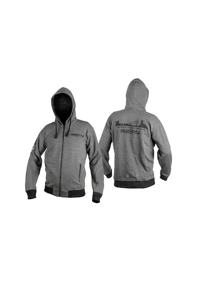 Spro Freestyle Gri X Bk Kapüşonlu - M