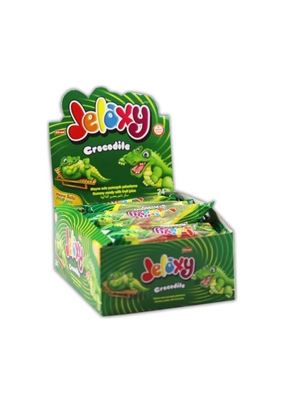 Jelaxy Timsah (Crocodile) 20 Gr. 24 Adet (1 Kutu)