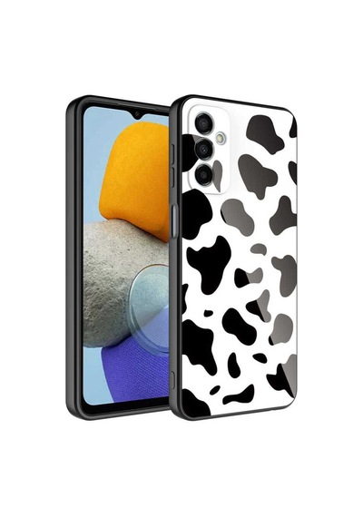 Samsung Uyumlu Galaxy M23 Kılıf Kamera Korumalı Desenli Sert Silikon Zore Epoksi Kapak NO7