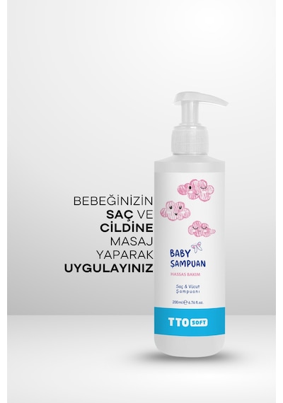Tto Soft Bebek Şampuanı 200Ml