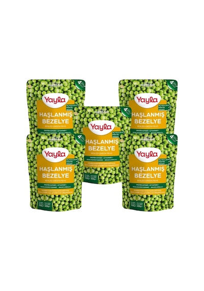 Yayla Haşlanmış Bezelye 700 Gr X 5 Adet