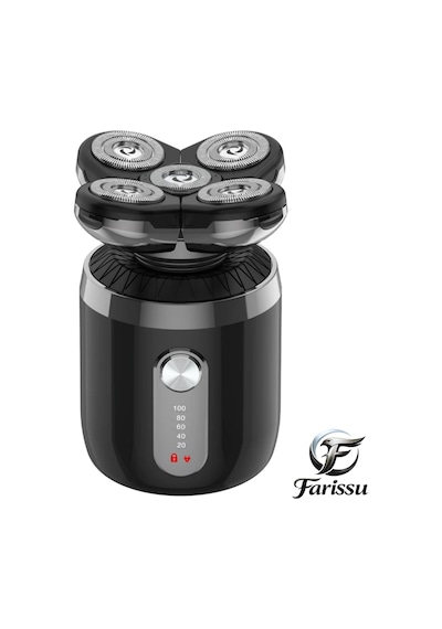 Rq8860 Erkek Bakım Ve Tıraş Seti 5 Bıçaklı Şarj Edilebilir Kel Kafa Ve Yüz Tıraş Makinesi