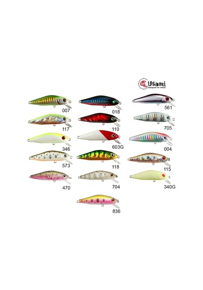 Usami Minn Shad 58f-sr 4.6 G Maket Balık 004