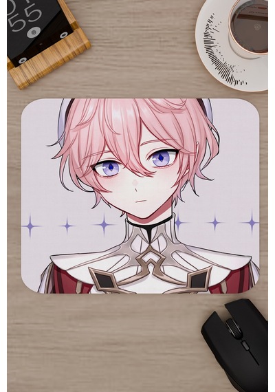 Dahlia Genshin Impact Anime Gacha V3 - 22x18 Gaming Mouse Pad Fare Altlığı