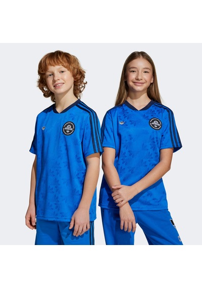 Adidas Soccer Çocuk Mavi T-shirt Jv7681 Mavi