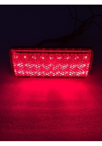 Motosiklet Ledli Işıklı Reflektör