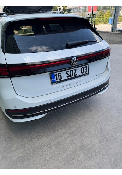 S-dizayn Vw Passat B9 Sw Krom Arka Tampon Çıtası 3 Prç. 2024 Üzeri A+ Kalite