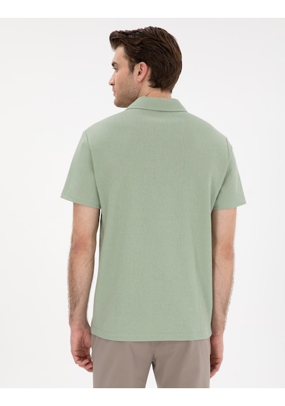 Pierre Cardin Erkek Çağla Tişört 50307581-vr016 Çağla