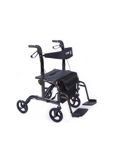 İthal Lüx Ayak Pedallı Alüminyum Rolatör Yürüteç Bz9124a İthal Lüx Ayak Pedallı Alüminyum Rolatör Yürüteç Bz9124a