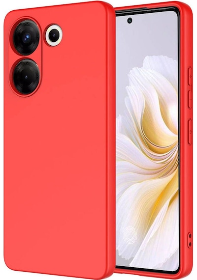 Tecno Camon 20 Pro 4g Kılıf Zore Mara Lansman Kapak Kırmızı