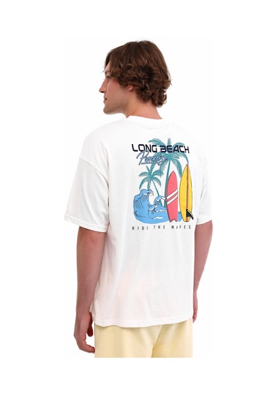 Kinetix Ml Luela 11hs101 5fx Beyaz Erkek Kısa Kol T-shirt Beyaz