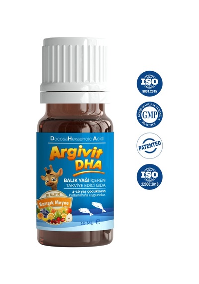 Argivit Dha Damla Balık Yağı 2 x 10 ML