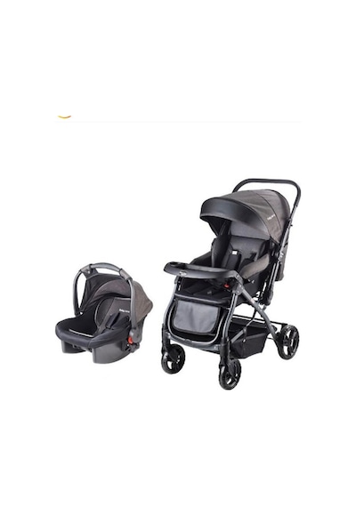 Capron Bebek Arabası Ve Taşıma Puseti Siyah Siyah Capron Bebek Arabası Ve Taşıma Puseti Siyah Siyah