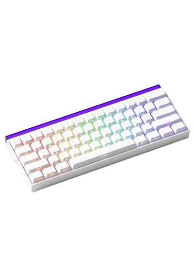 Akko Veekos Shine60 He %60 Flash Manyetik Switch 8k Hz Hall Effect Hotswap Rgb İngilizce Gaming Klavye