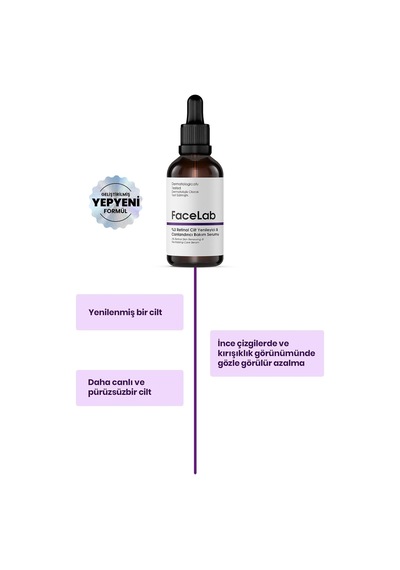Yaşlanma Karşıtı Ve Cilt Yenileyici Retinol Serum 30 Ml