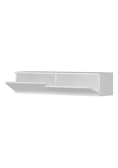 Tda1214b - Zeynep120 Duvara Montaj Tv Stand, Tv Rafı, Tv Sehpası Beyaz 120cm