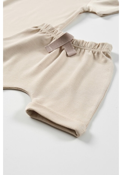 Tinylamb Elation Filbert Şort Ve Bodysuit Takım - 2 Parça Taş