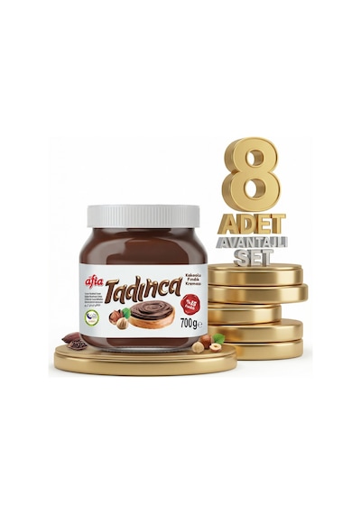 Afia Tadınca Kakaolu Fındık Kreması 8x700 Gr