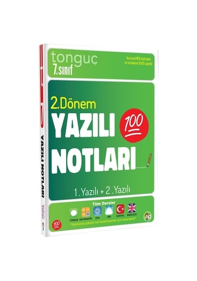 Tonguç 7. Sınıf Yazılı Notları 2. Dönem 1.+2. Yazı
