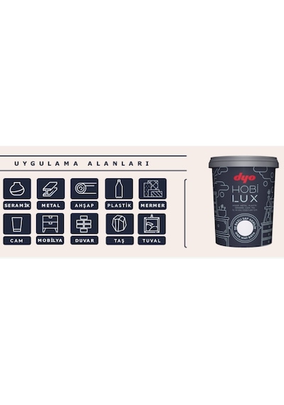 Dyo Hobılux Hobı Boyası 0,9 Lt (517019339)