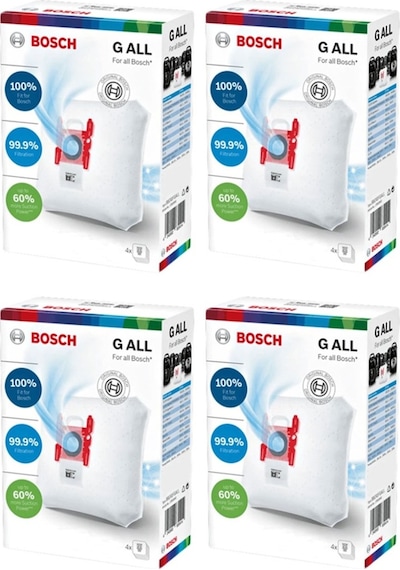 Profilo Uyumlu, Psu5B111 Süpürge Type G All Toz Torbası 16 Adet Kutulu
