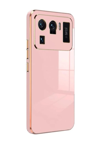 Xiaomi Mi 11 Ultra Kılıf Volet Silikon - Pembe 0.2M-Çok Renkli