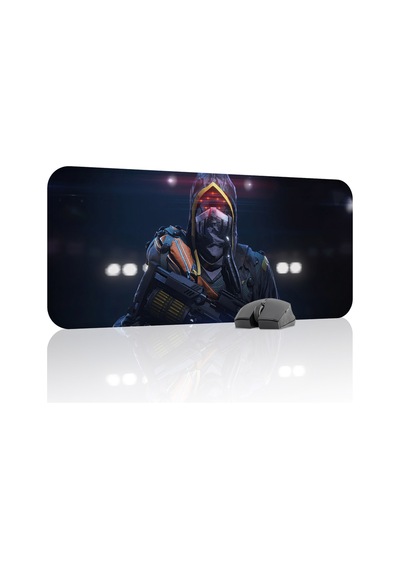 Killzone Kaymaz Dikişli Kauçuk Oyuncu Mousepad V5 - 70x30 Xl Gaming Mouse Pad Fare Altlığı