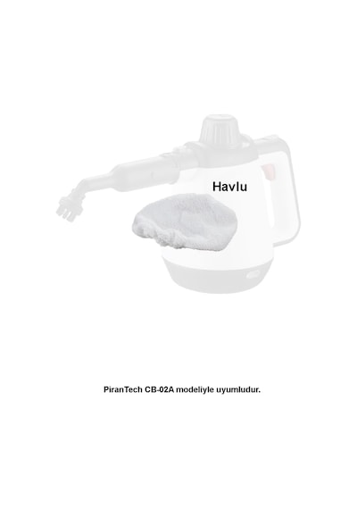 Cb-02a Ve Cb-107c Ve Cb-101a Buharlı Temizlik Makinası Yedek Havlu