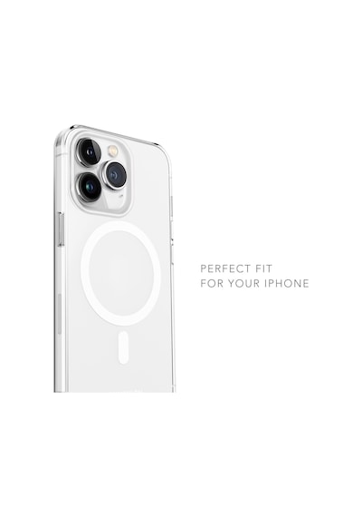 Vonmahlen Apple iPhone Uyumlu  14 Pro Sararma Önleyici Korumalı Şeffaf Telefon Kılıfı
