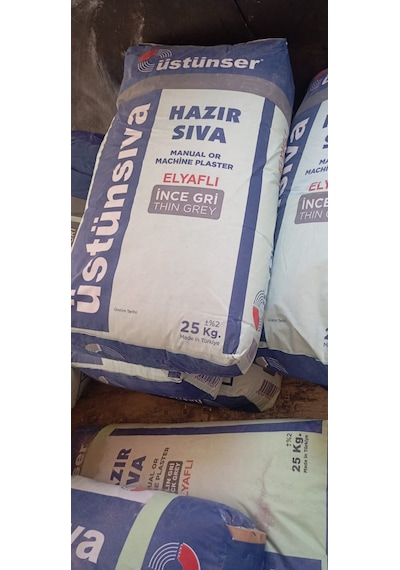 3 Kg Üstünser Hazır İnce Sıva 3 Kg