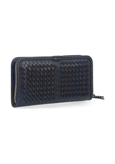 Gön Hota Mavi Deri Kadın Cüzdan 46 Hota Mavi Deri Çok Renkli