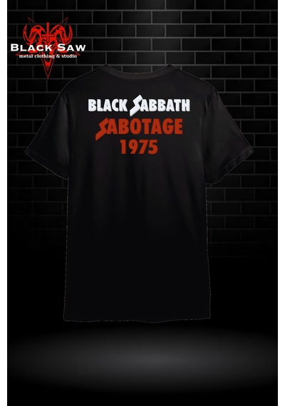 Noıssey Black Sabbath Sabotage Heavy Metal Kodsiyahsaw Siyah