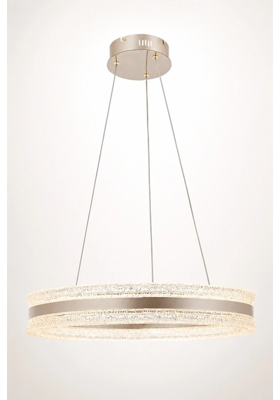 Modern Premium Led Halka Sarkıt Avize Modern Gold Salon Avizesi 148w 3 Renk Beyaz