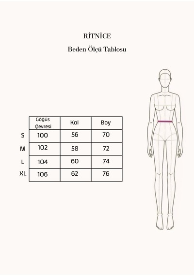 Ritnice Kadın Tylor Acı Kahverengi Suni Kürk Ceket