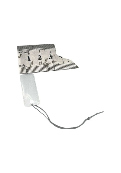 Yerli Üretim Büyük Boy Gümüş Renk 2,5/1cm 80 Adet Karton İpli Fiyat Etiketi Çok Renkli