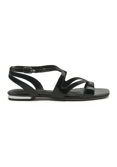 Nine West Etrın 6fx Siyah Kadın Düz Sandalet 000000000102052439 Siyah