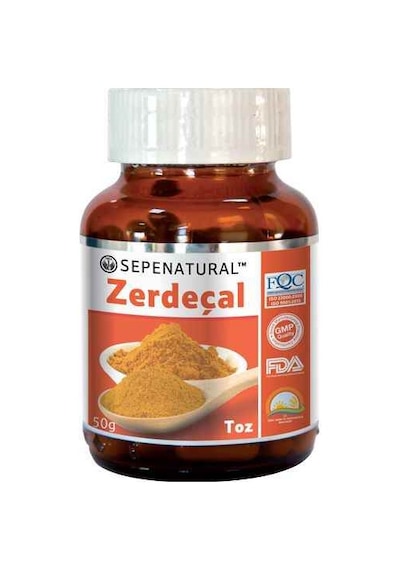 Sepe Natural Turmeric Zerdeçal Öğütülmüş Toz 50 G