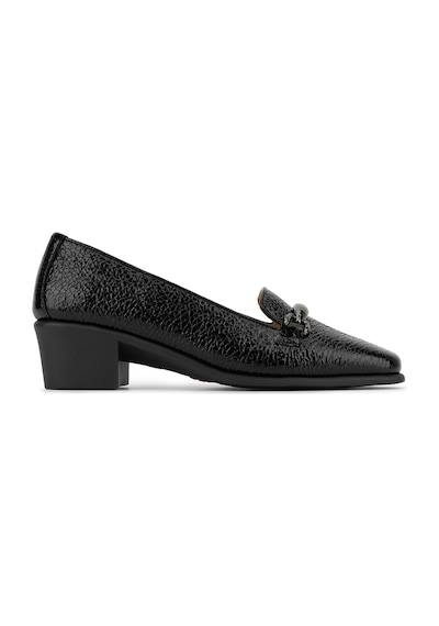 Relax Anatomic Tnc Luxury Kadın Hakiki Deri Siyah Kırışık Rugan Topuklu Ayakkabı 611 Et5711 Bn Ayk Sk26-27 Black 58