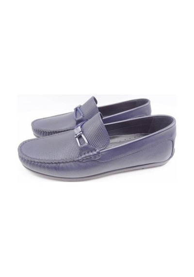 King Shoes 211 Lacivert Yazlık Erkek Ayakkabı