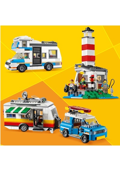 LEGO® Creator 31108 3'Ü 1 Arada Karavanla Aile Tatili 766 Parça