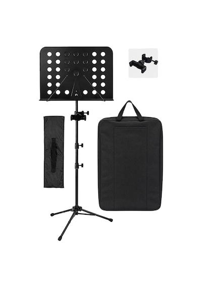 Lastvoice NT-106CS Taşıma Çantalı Makaslı Tel Nota Sehpası Seti
