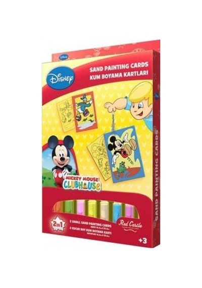 Mickey 3 Kum Boyama Kartları