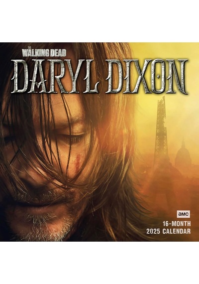 2025 Walking Dead: Daryl Dixon Duvar Takvimi Çok Renkli