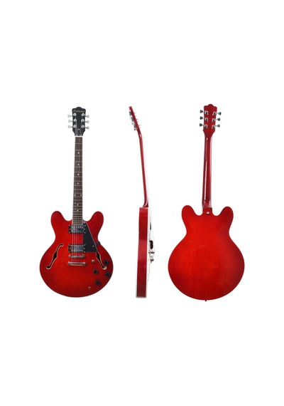 Extreme Xe70rd Elektro Gitar Kırmızı Strat Tipi Gövde Çok Yönlü Ton