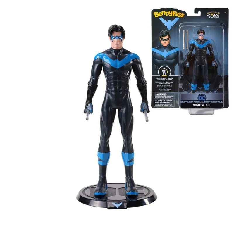 Noble Collection- Bendyfigs Dc Comics Nightwing