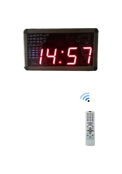 Bluetooth Müzik Çalarlı Dijital Saat Ve Derece (Ölçüsü: 15X30 Cm)