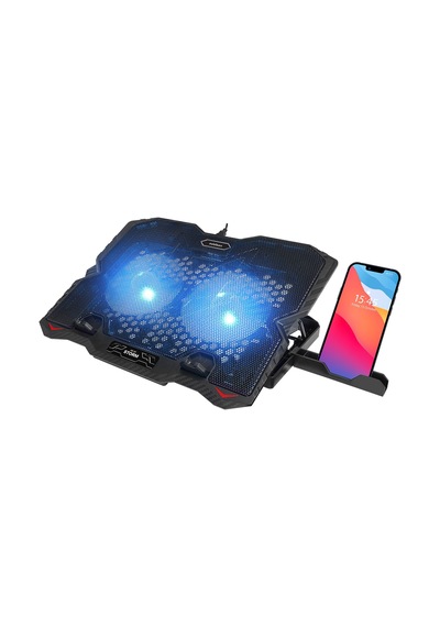 Addison Ad-s1 Storm Mavi Led Işıklı 2 Fanlı 2 Usb Dc 5v 125 125 20mm Notebook Soğutucu Stand