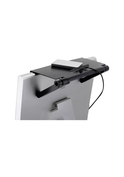Tv Ve Monitör Üstü Stand 33.8x16.2x2.5 Cm Siyah Dayanıklı Tasarım Kumanda Eşya Düzenleyici
