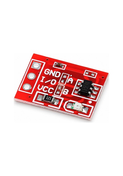Ttp223b Dokunmatik Buton 2.0-5.5v Kapasitif Modül Kırmızı