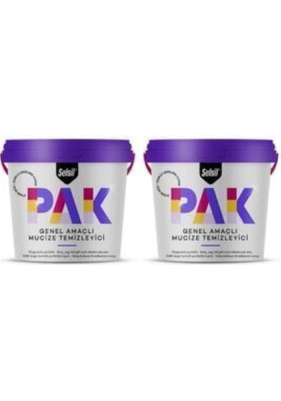 Selsil Pak Mucize Temizleyici 500 Gr 2 Adet